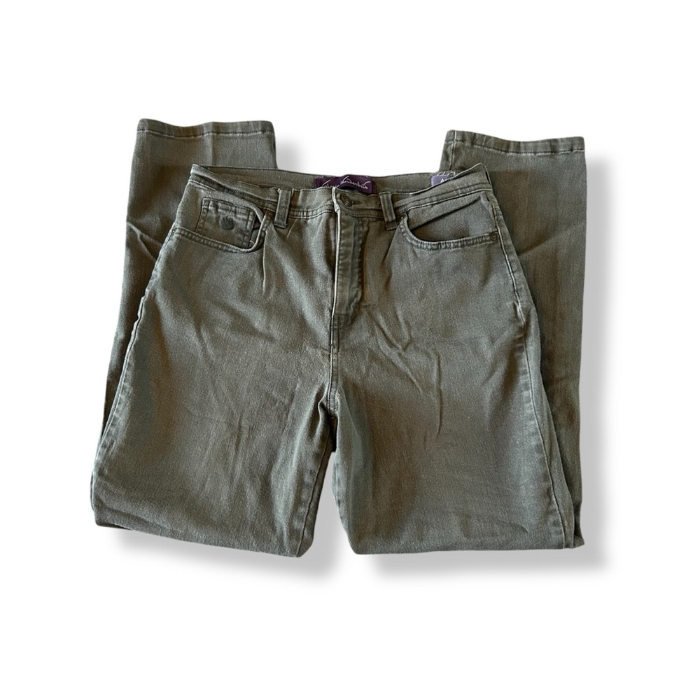 [Gloria Vanderbilt] Olive Green Amanda Pants